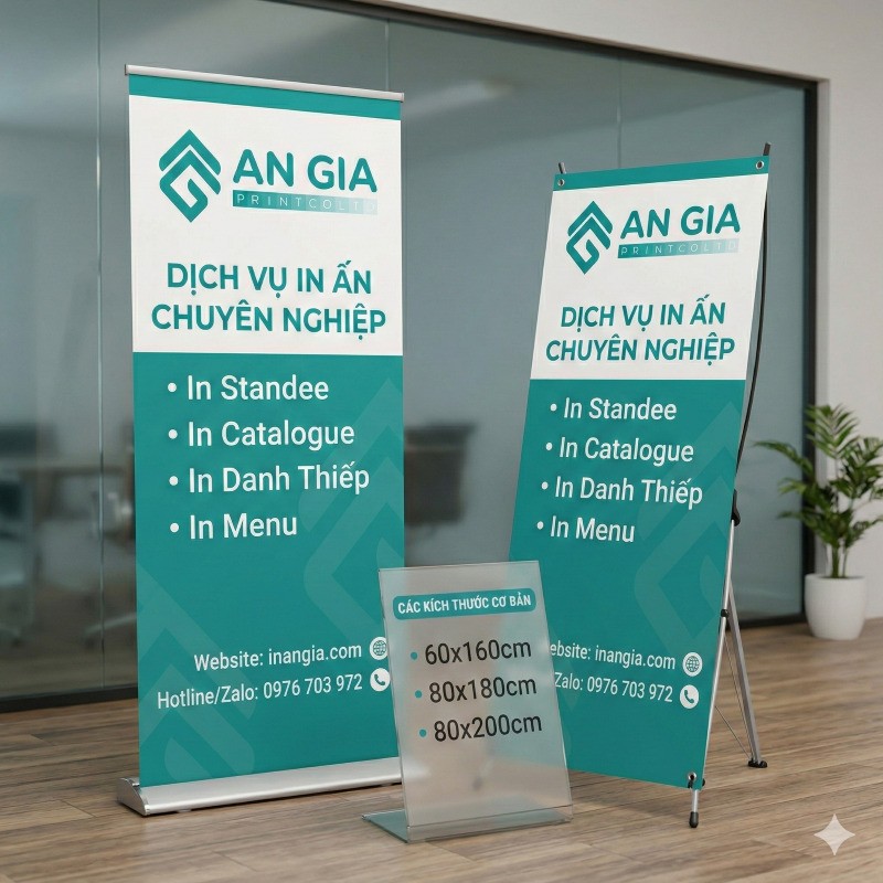 Tham khảo kích thước Standee phù hợp cho các sự kiện